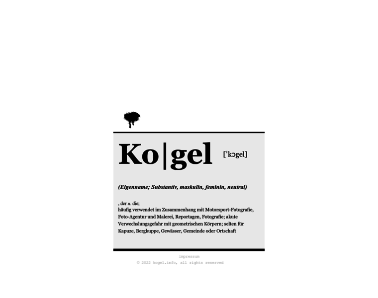 Kogel.info thumbnail
