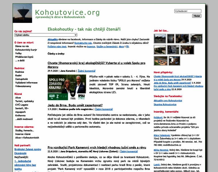 Kohoutovice.org thumbnail
