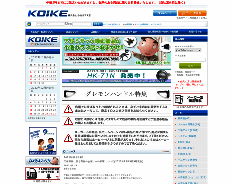 Koike-g.com thumbnail