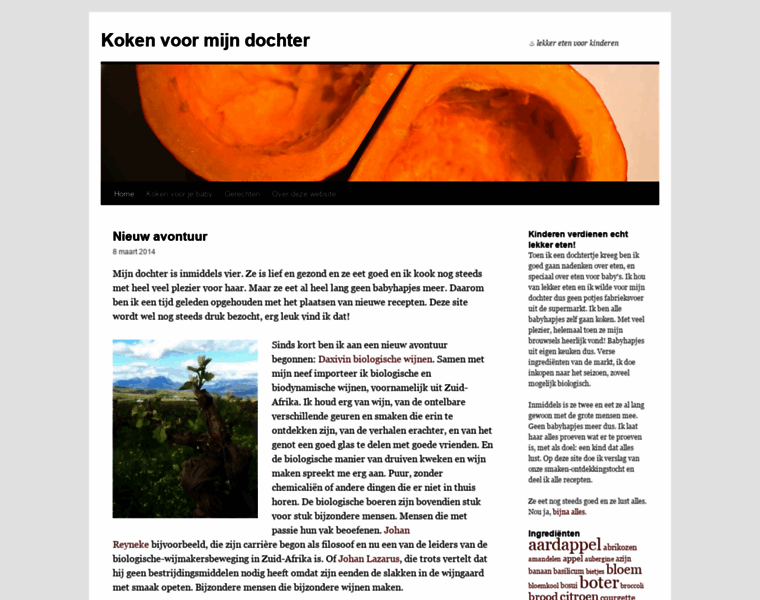 Kokenvoormijndochter.nl thumbnail