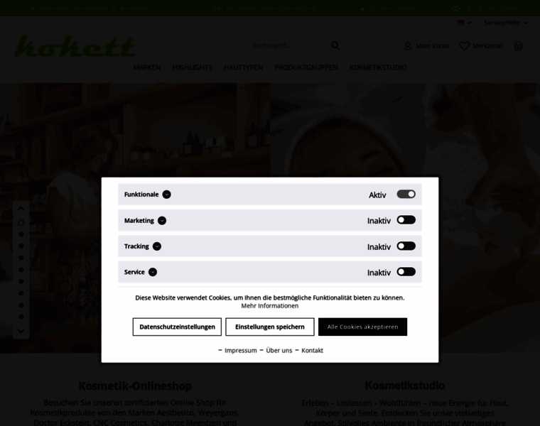 Kokett-kosmetik.de thumbnail