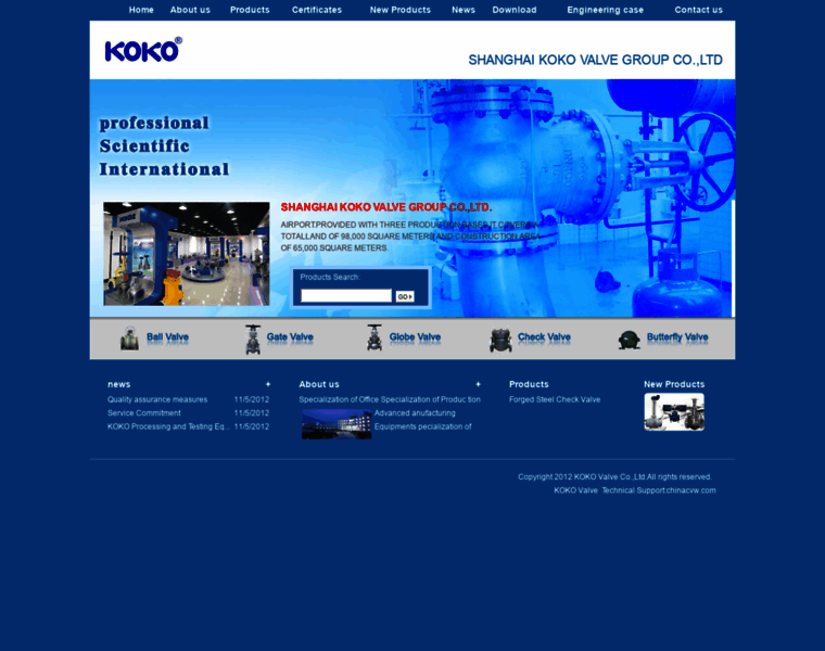 Kokovalve.com thumbnail