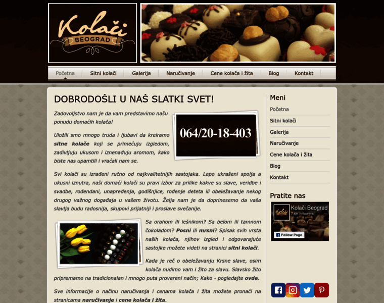 Kolaci-beograd.rs thumbnail