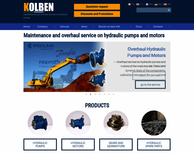 Kolben-hydraulics.com thumbnail