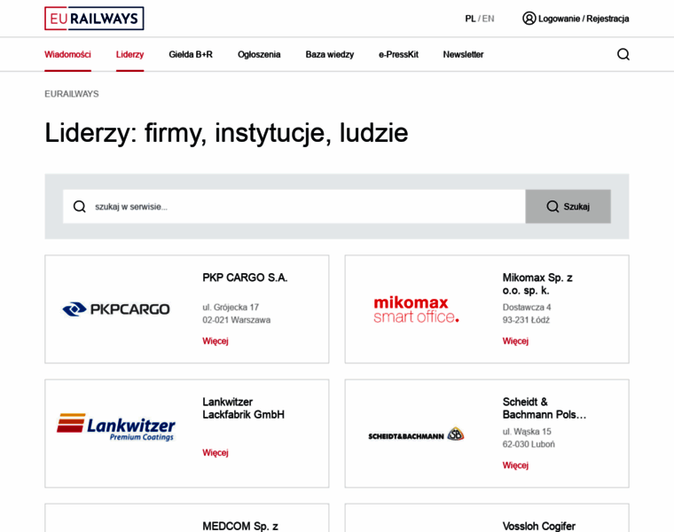 Kolejnictwo-polskie.pl thumbnail