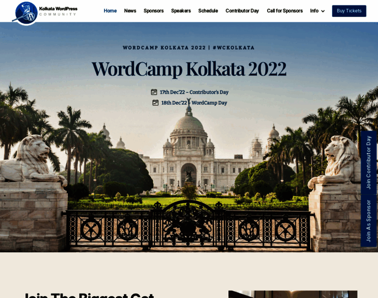 Kolkata.wordcamp.org thumbnail