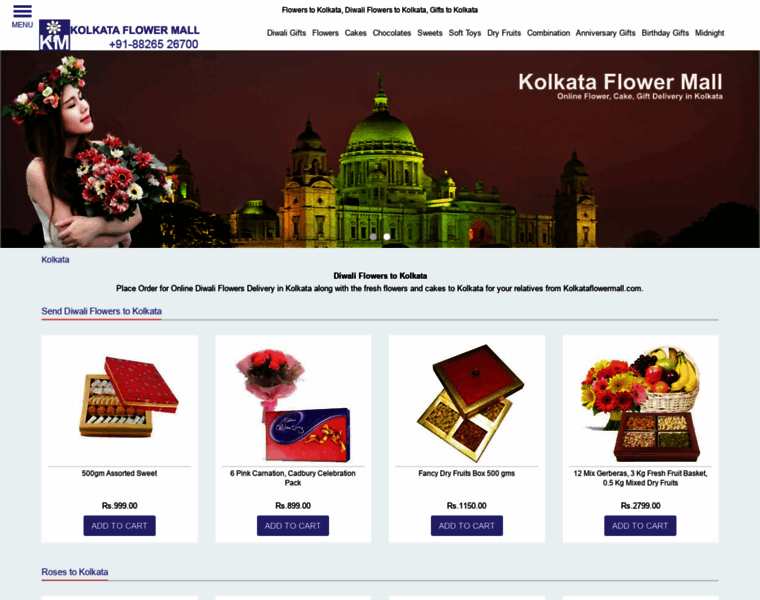 Kolkataflowermall.com thumbnail