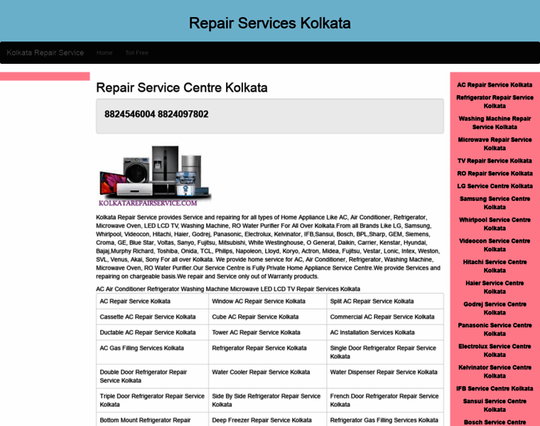 Kolkatarepairservice.com thumbnail