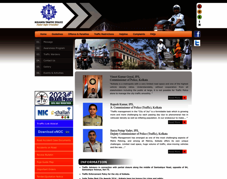 Kolkatatrafficpolice.org thumbnail