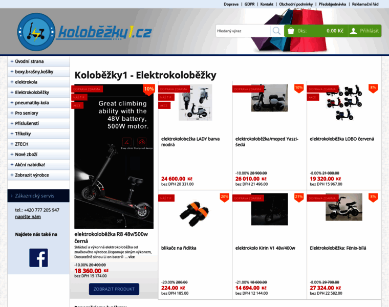 Kolobezky1.cz thumbnail