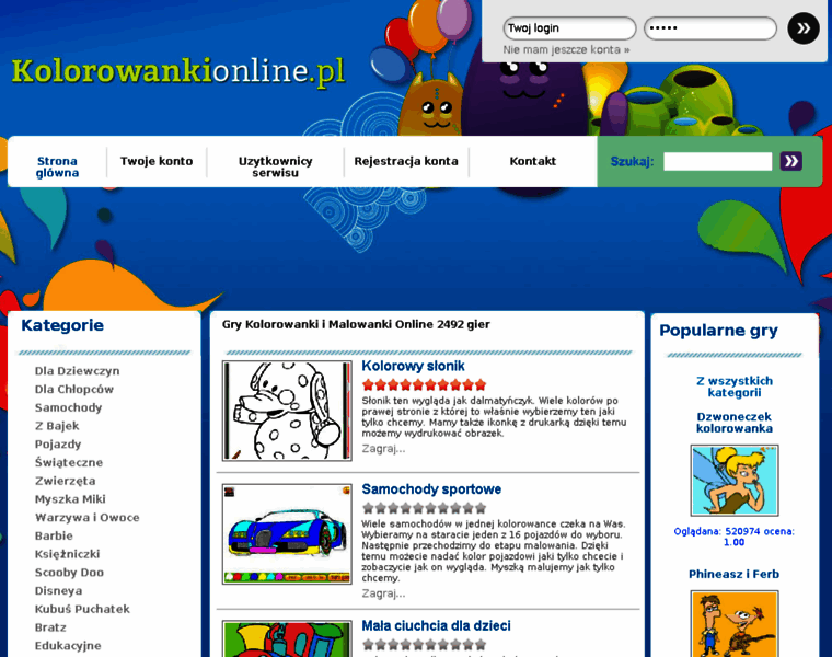 Kolorowankionline.pl thumbnail