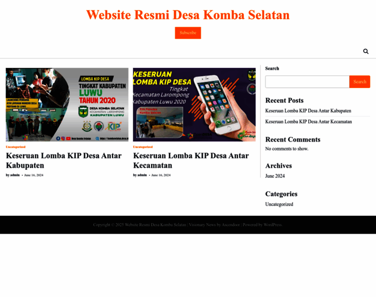 Kombaselatan.desa.id thumbnail Kombaselatan.desa.id thumbnail