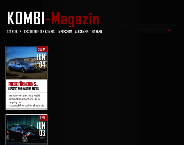 Kombi-magazin.de thumbnail