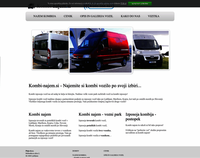 Kombi-najem.si thumbnail