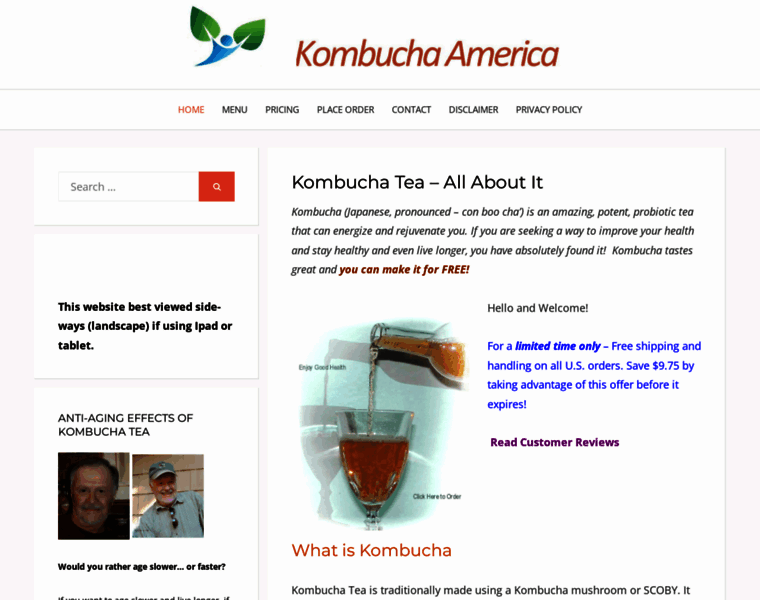 Kombuchaamerica.com thumbnail