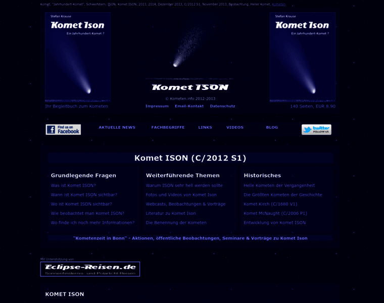 Komet-ison.de thumbnail Komet-ison.de thumbnail