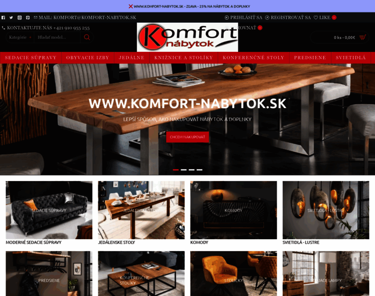 Komfort-nabytok.sk thumbnail