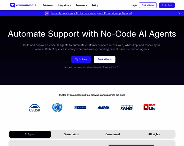 Kommunicate.io thumbnail