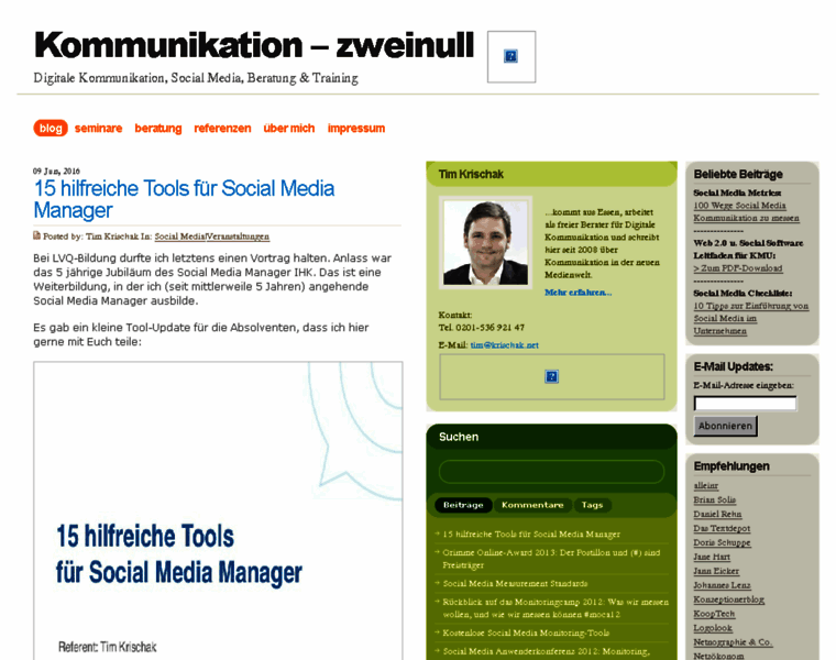 Kommunikation-zweinull.de thumbnail