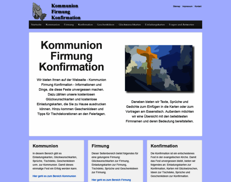 Kommunion-firmung-konfirmation.de thumbnail