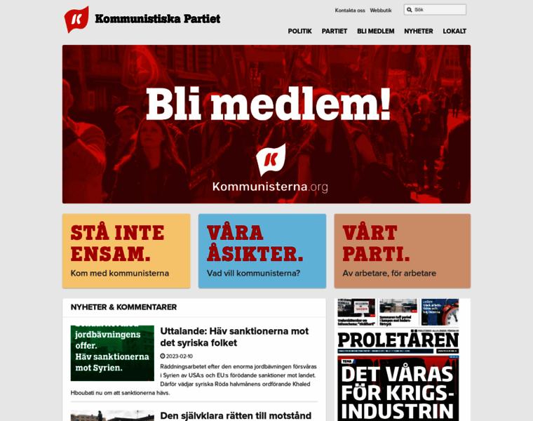 Kommunisterna.org thumbnail