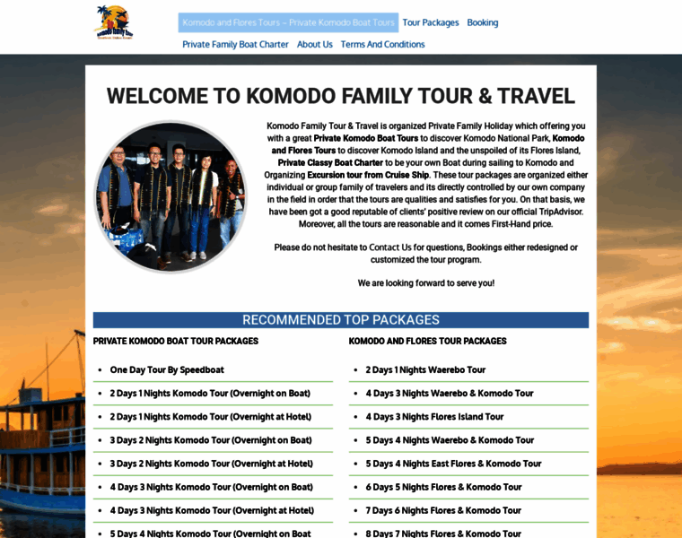 Komodofamilytour.com thumbnail