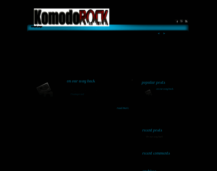 Komodorock.com thumbnail
