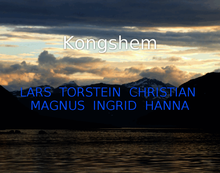 Kongshem.com thumbnail