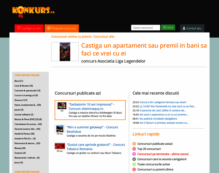 Konkurs.ro thumbnail Konkurs.ro thumbnail