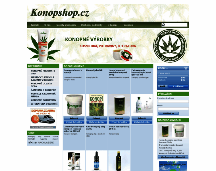 Konopshop.cz thumbnail