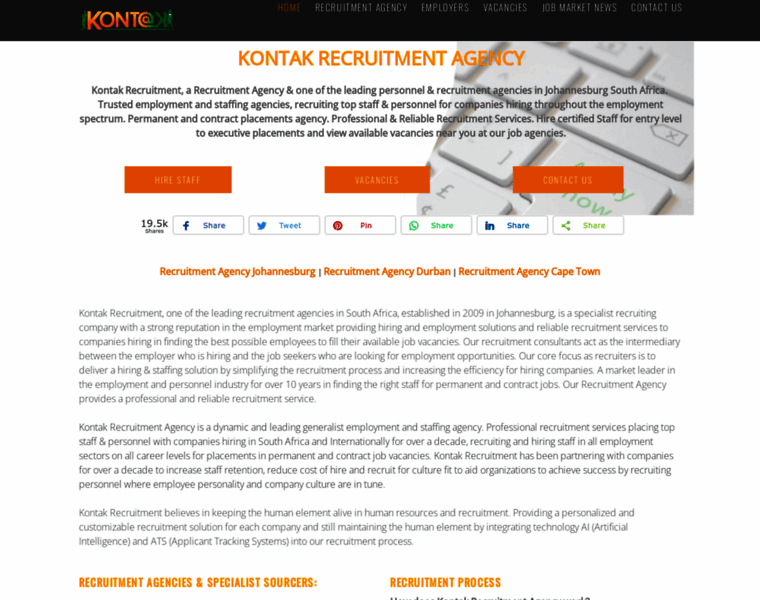 Kontakrecruitment.com thumbnail