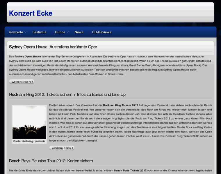 Konzert-ecke.com thumbnail