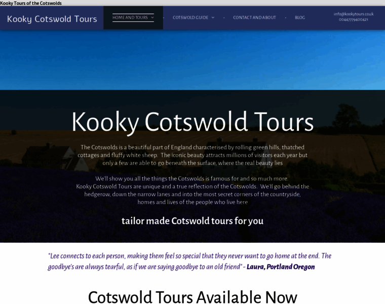 Kookycotswoldtours.com thumbnail