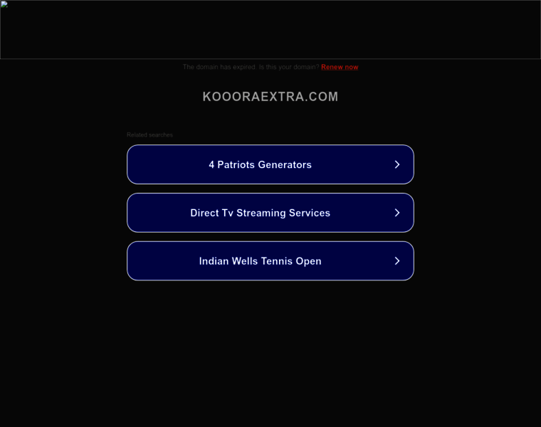 Koooraextra.com thumbnail