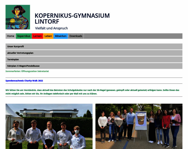 Kopernikus-gymnasium-lintorf.de thumbnail