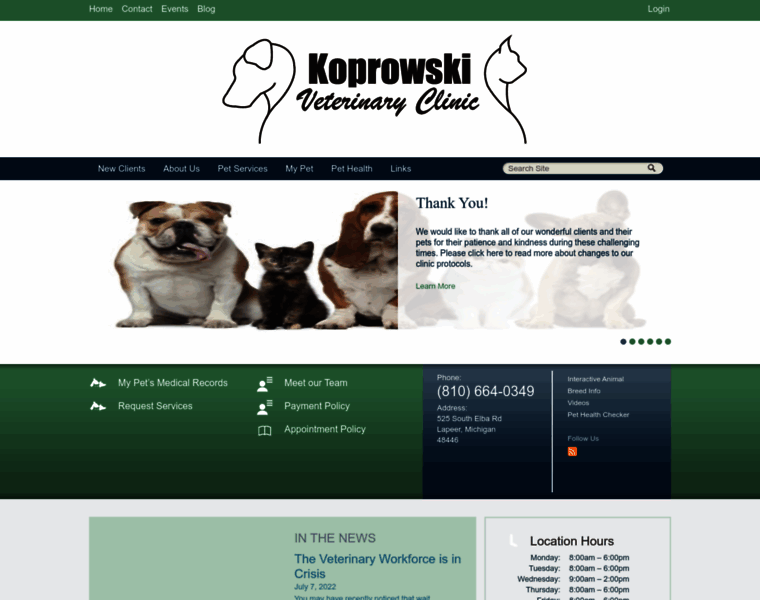 Koprowskiveterinary.com thumbnail