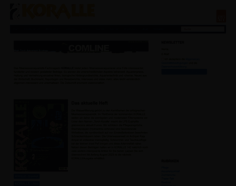 Koralle-magazin.de thumbnail