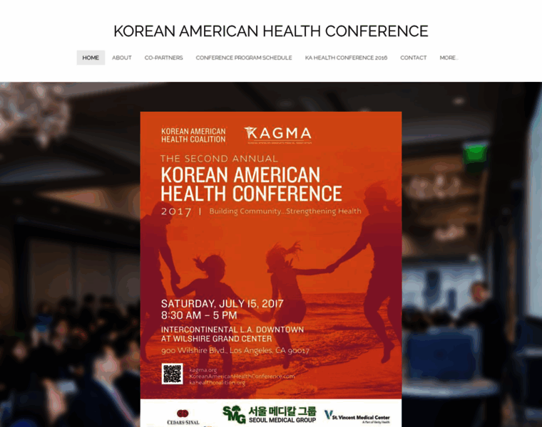 Koreanamericanhealthconference.com thumbnail