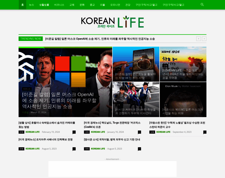 Koreanlifenews.com thumbnail