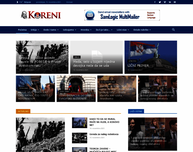 Koreni.net thumbnail