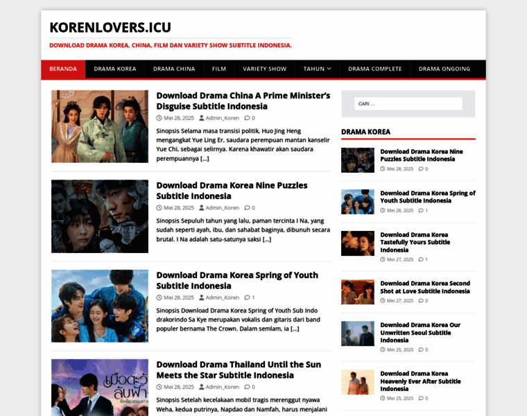 Korenlovers.icu thumbnail