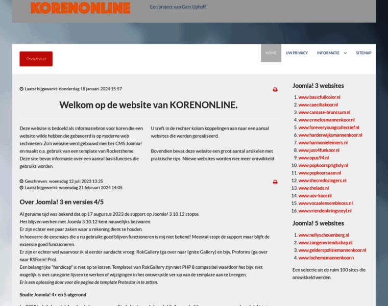 Korenonline.nl thumbnail