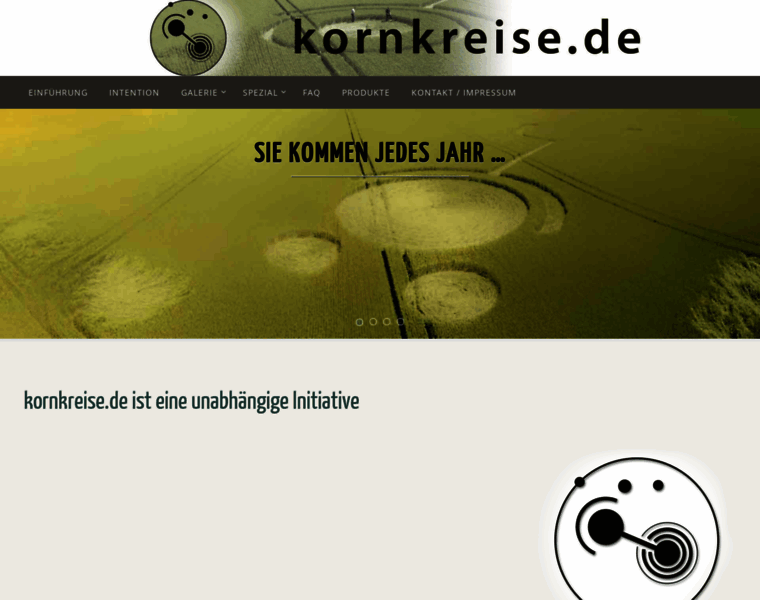Kornkreise.de thumbnail