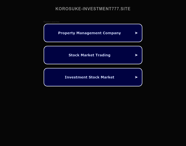 Korosuke-investment777.site thumbnail