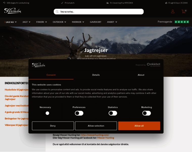 Korsholm-jagtrejser.dk thumbnail