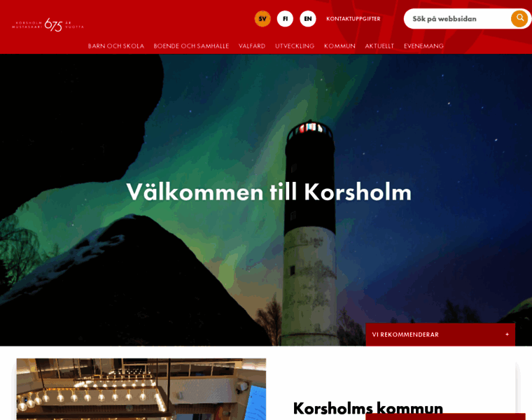 Korsholm.fi thumbnail