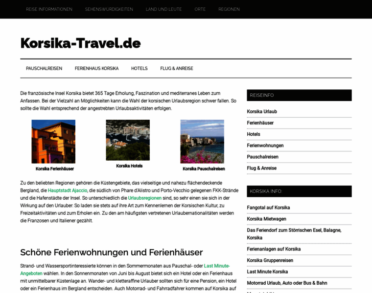 Korsika-travel.de thumbnail