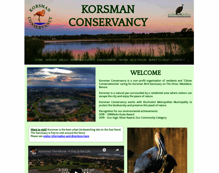 Korsmanconservancy.com thumbnail