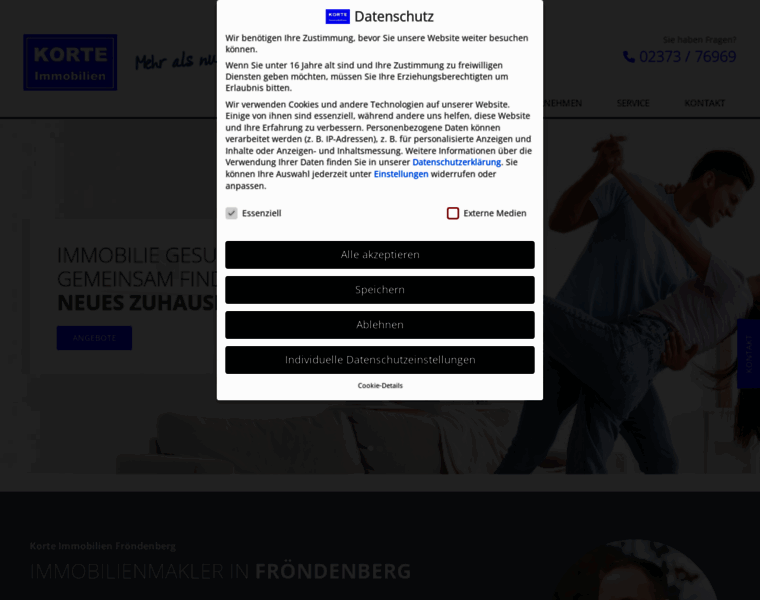 Korte-immobilien.de thumbnail