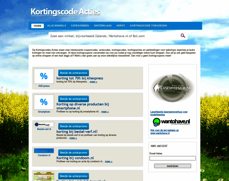 Kortingscode-acties.nl thumbnail